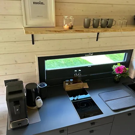 Lykke Huus Tinyhaus An Der Nordsee Mit Fasssauna *