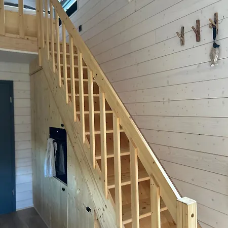 Lykke Huus Tinyhaus An Der Nordsee Mit Fasssauna Feriehus