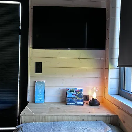 Feriehus Lykke Huus Tinyhaus An Der Nordsee Mit Fasssauna Schweiburg