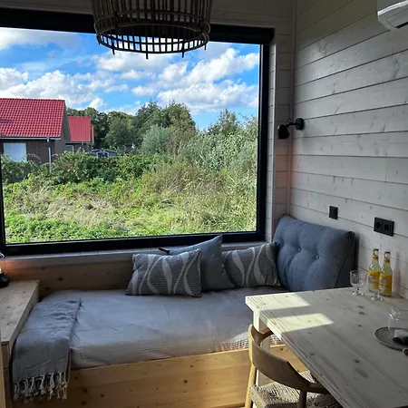 Lykke Huus Tinyhaus Am Mit Fasssauna בית נופש *