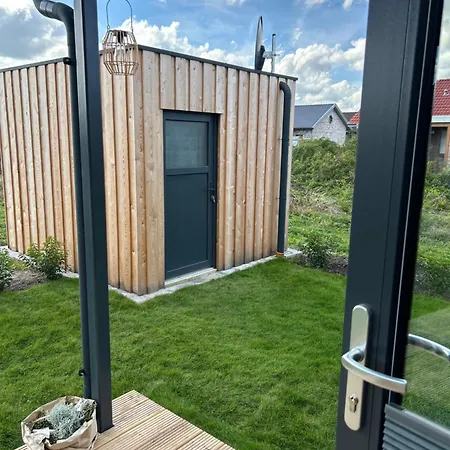 Lykke Huus Tinyhaus An Der Nordsee Mit Fasssauna
