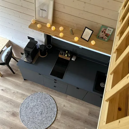Lykke Huus Tinyhaus An Der Nordsee Mit Fasssauna * Schweiburg