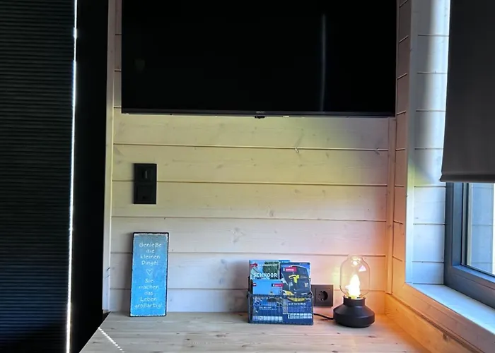 Holiday home Lykke Huus Tinyhaus An Der Nordsee Mit Fasssauna Schweiburg