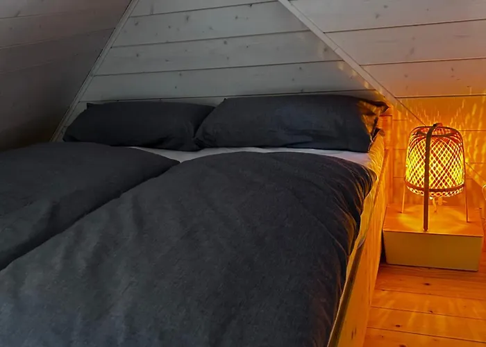 Nyaraló Lykke Huus Tinyhaus An Der Nordsee Mit Fasssauna Schweiburg