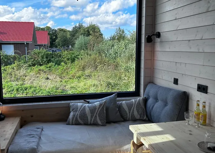 Lykke Huus Tinyhaus An Der Nordsee Mit Fasssauna Σπίτι διακοπών *