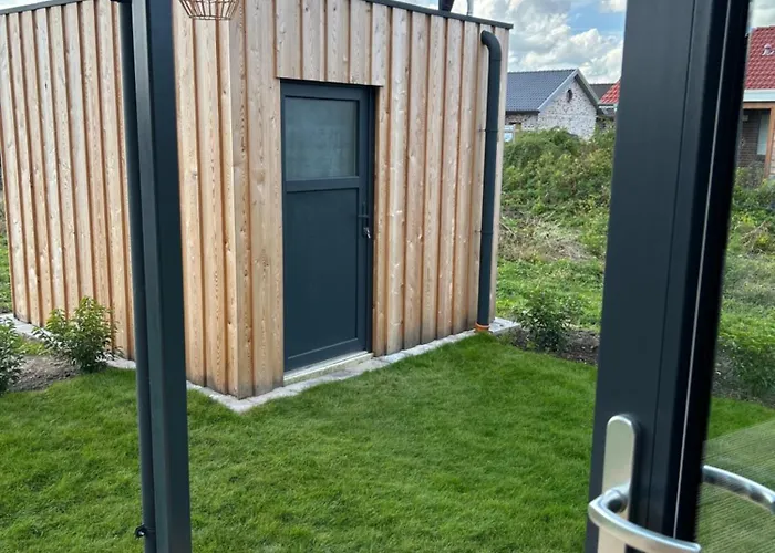 Lykke Huus Tinyhaus An Der Nordsee Mit Fasssauna