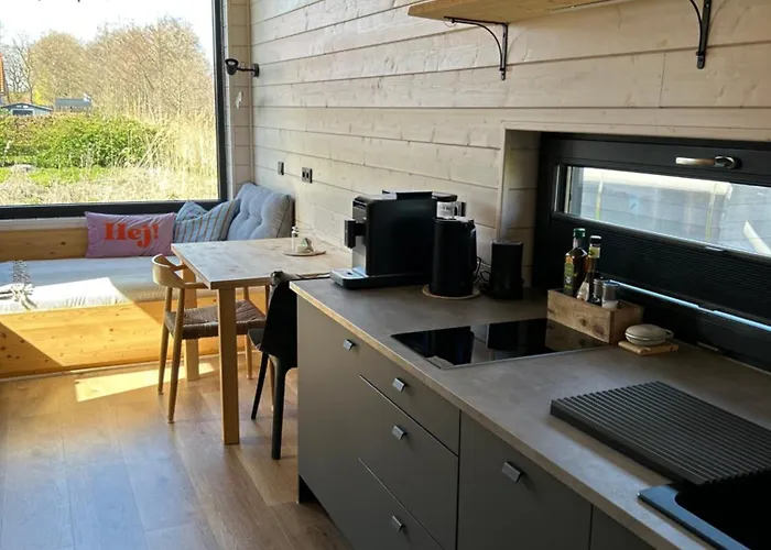Lykke Huus Tinyhaus An Der Nordsee Mit Fasssauna Σπίτι διακοπών *